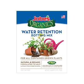 Jobes 08748 Water Retention Potting Mix, 8 qt Bag