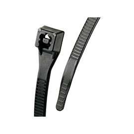 GB Xtreme 46-314UVBFZ Cable Tie, Nylon, Black