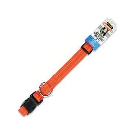 Petmate 0301953 Adjustable Dog Collar, 8 to 12 in L Collar, Nylon, Orange