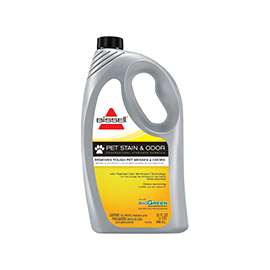 BISSELL 72U8 Carpet Cleaner, 32 oz Bottle, Liquid, Characteristic, Pale Yellow