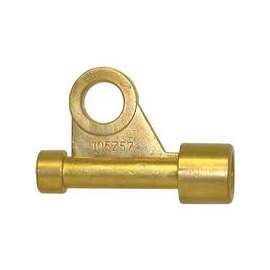 Power Cable Adapter, 3/8 in - 24, Brass, RH