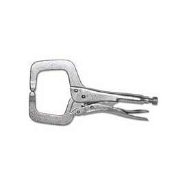 Locking C-Clamps, 2.625 in Throat Depth