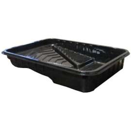 9" BLK Plas Tray