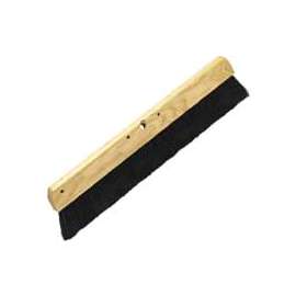 Marshalltown 847 Concrete Broom, 36 in OAL, Polypropylene Bristle, Black Bristle, Hardwood Handle