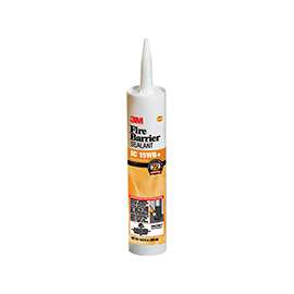 3M IC 15WB+ Fire Barrier Sealant, Yellow, 40 to 122 deg F, 10.1 oz Cartridge