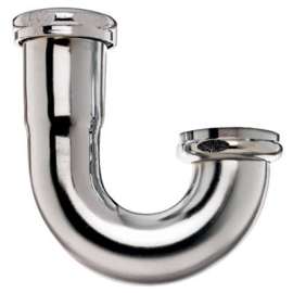 1-1/2 CHR Sink J Bend