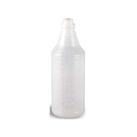 Continental Commercial 932CG Spray Bottle, 32 oz Capacity, Round, Polyethylene, Translucent