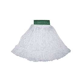Continental Commercial J.W. Atomic Loop A02503 Looped-End, Non-Bacterial Wet Mop Head, 5 in Headband