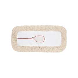 CONTINENTAL COMMERCIAL Swivel Snap C057036 Dust Mop Head, Cotton/Polyester, Natural