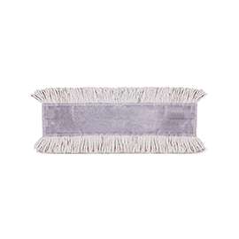 Continental Commercial E-LINE TIE-FREE C404036 Disposable, Untreated Back Dust Mop Head, Cotton/Polyester/Synthetic