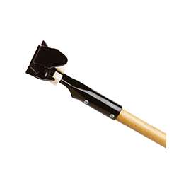 CONTINENTAL COMMERCIAL Swivel Snap C801060 Dust Mop Handle, 15/16 in Dia, 60 in L, Wood