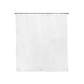 Kenney KN61440 Shower Liner, 72 in L, 70 in W, PEVA, White