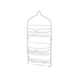 Kenney KN614151 Hanging Shower Caddy, 3-Shelf, Metal, Chrome