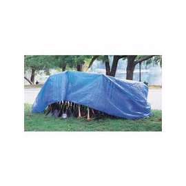 Multiple Use Tarps, 7 ft Long, 5 ft Wide, Polyethylene, Blue