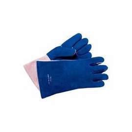 Welding Gloves, Deerskin, Tan/Black