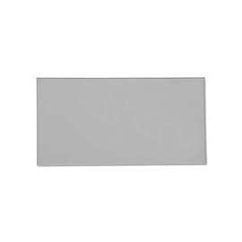 Cover Lens, 100% Polycarbonate, Anchor, Inside Cover Lens, 2 1/8 in x 4 1/16 in