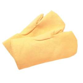 High Heat Mittens, Fiberglass/Wool, Yellow, Large