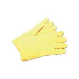 High-Heat Wool-Lined Gloves, Kevlar/Wool, Yellow, Large