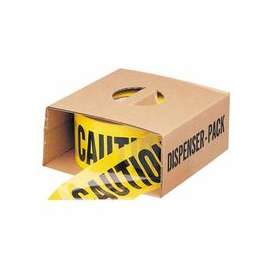 Economy Barrier Tape, 3 in x 1,000 ft, Red, Danger