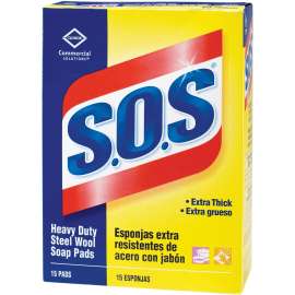 Clorox S.O.S. Heavy Duty Steel Wool Soap Pads