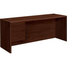 HON 10700 Series Wood Bookcase, Five-Shelf, 36w x 13.13d x 71h, Natural Maple