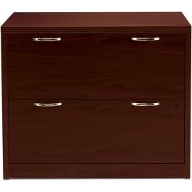 HON 10700 Series Locking Storage Cabinet, 36w x 20d x 29.5h, Natural Maple