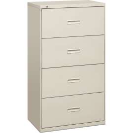 HON 38000 Series Bridge, 48w x 24d x 29.5h, Mahogany/Charcoal