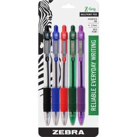 Zebra Z-Grip Retractable Ballpoint Pens
