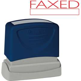 Sparco FAXED Red Title Stamp