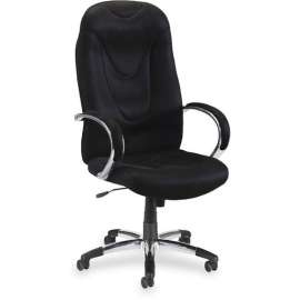 Lorell Airseat Series Exec. High-back Fabric Chair