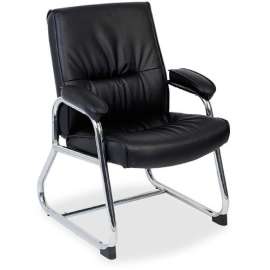 Lorell Bridgemill Leather Executive Guest Chair