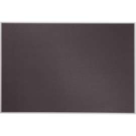 Quartet Matrix Gray Fabric Bulletin Board