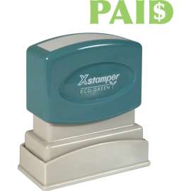 Xstamper Pre-Inked PAID Title Stamp