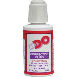 SKILCRAFT ReDo Brush Applicator Correction Fluid