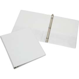 SKILCRAFT Round Ring White View Binders