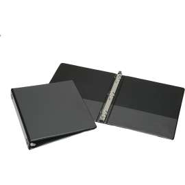 SKILCRAFT Clear Overlay Round Ring View Binders