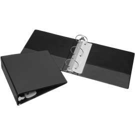 SKILCRAFT Clear Overlay Round Ring View Binders