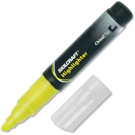 SKILCRAFT Lg Chisel Tip Fluorescent Highlighters