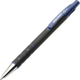 SKILCRAFT Rubberized Barrel Ballpoint Pens