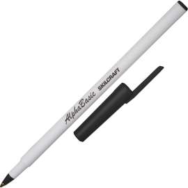 SKILCRAFT AlphaBasic Round Barrel Stick Pens