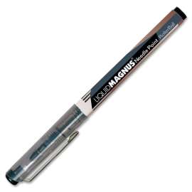 SKILCRAFT Liquid Magnus Needle Pt Rollerball Pens