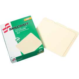 SKILCRAFT Top Tab Manila File Folders