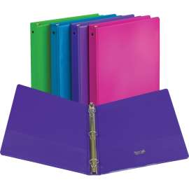 Samsill Economy 2-Pocket Round Ring View Binder