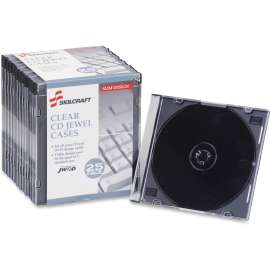 SKILCRAFT Slim CD Jewel Cases