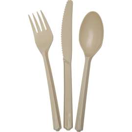 SKILCRAFT 3-Piece Biobased Cutlery Set