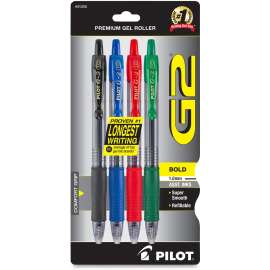 Pilot G2 Retractable Gel Ink Rollerball Pen