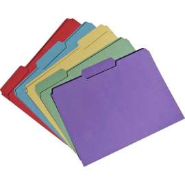 SKILCRAFT 1-ply Top Tab Recycled File Folders