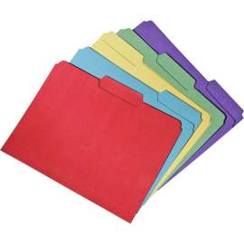 SKILCRAFT 2-ply Top Tab Recycled File Folders