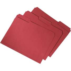 SKILCRAFT 2-ply Top Tab Recycled File Folders