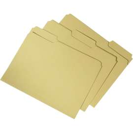 SKILCRAFT 2-ply Top Tab Recycled File Folders